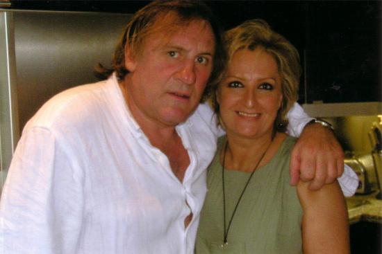 Gerard Depardieu et Estevin Marie Claire