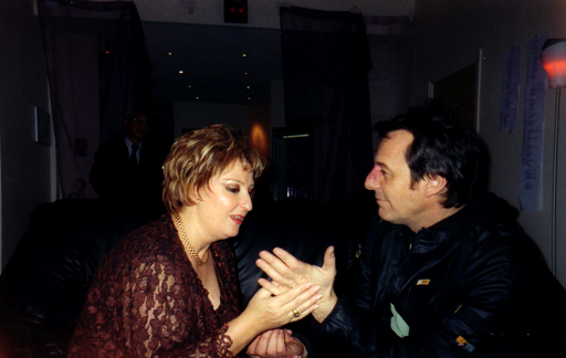 Jean-Luc Reichmann et Marie Claire Estevin