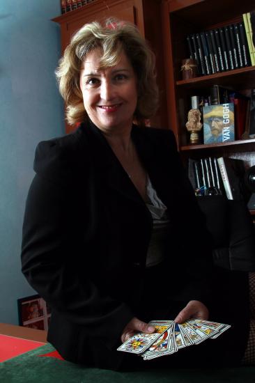 la voyante Marie-Claire Estevin