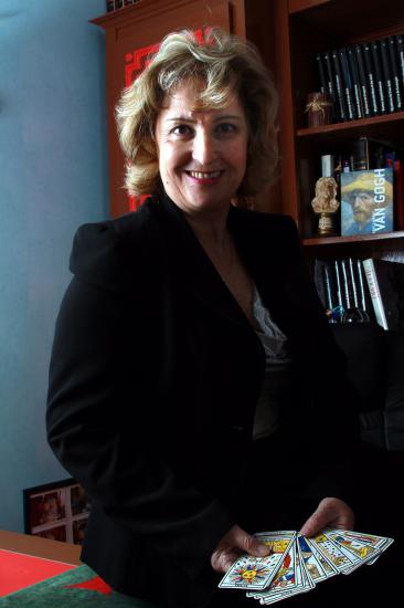 la voyante Marie-Claire Estevin