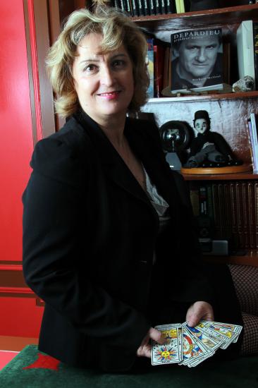 la voyante Marie-Claire Estevin