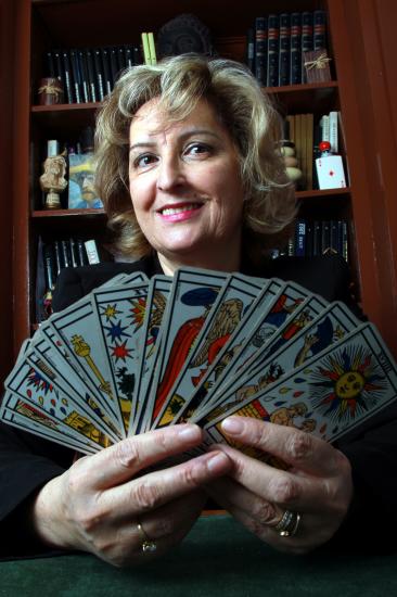 la voyante Marie-Claire Estevin