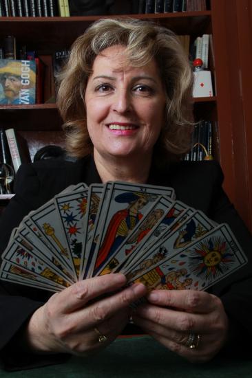 la voyante Marie-Claire Estevin