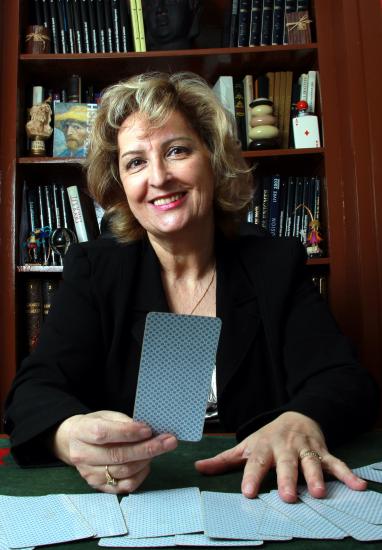 la voyante Marie-Claire Estevin