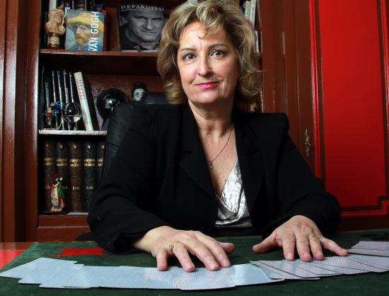 la voyante Marie-Claire Estevin