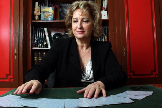 la voyante Marie-Claire Estevin